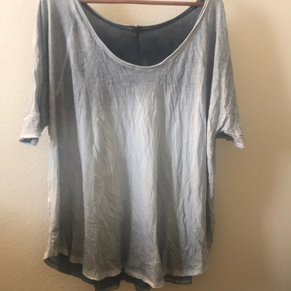 Free People Multi Color T Shirt